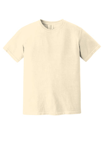 Dallas Texans - Comfort  Colors ® Heavyweight Ring Spun Tee - Dallas Texans with Stacked Texans Graphic.