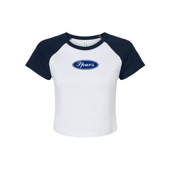 Spurs Rush 2024 - Bella Raglan Baby Tee