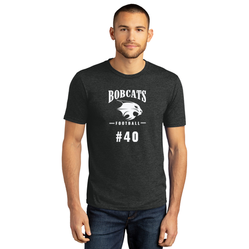 Trophy Club - District ® Perfect Tri ® DTG Tee - Personalized Bobcat