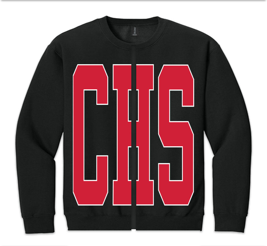 Oversized CHS Sweatshirt Jacket