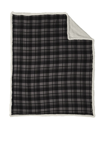 Port Authority ® Flannel Sherpa Blanket