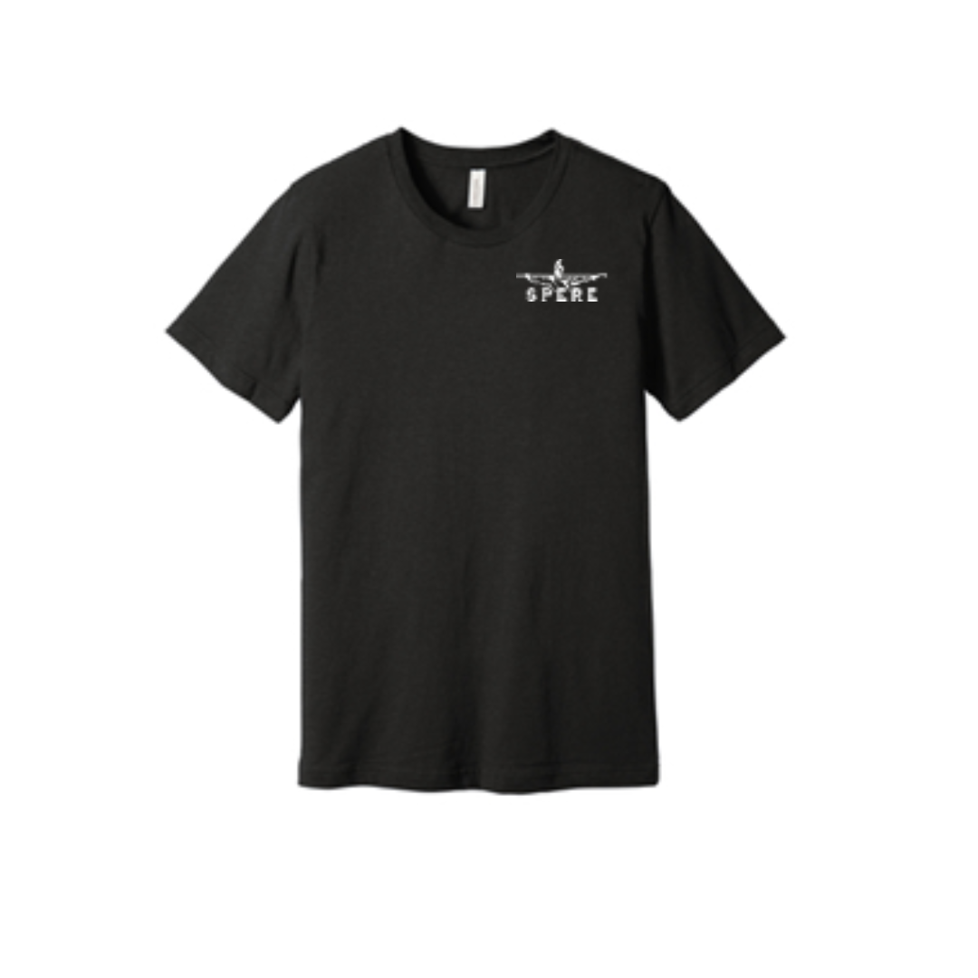 BELLA+CANVAS Unisex Heather CVC - Spere Black Heather