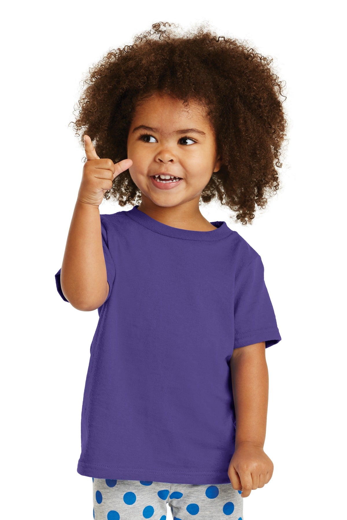 DESIGN CENTER - Port & Company® Toddler Unisex Core Cotton Tee. CAR54T