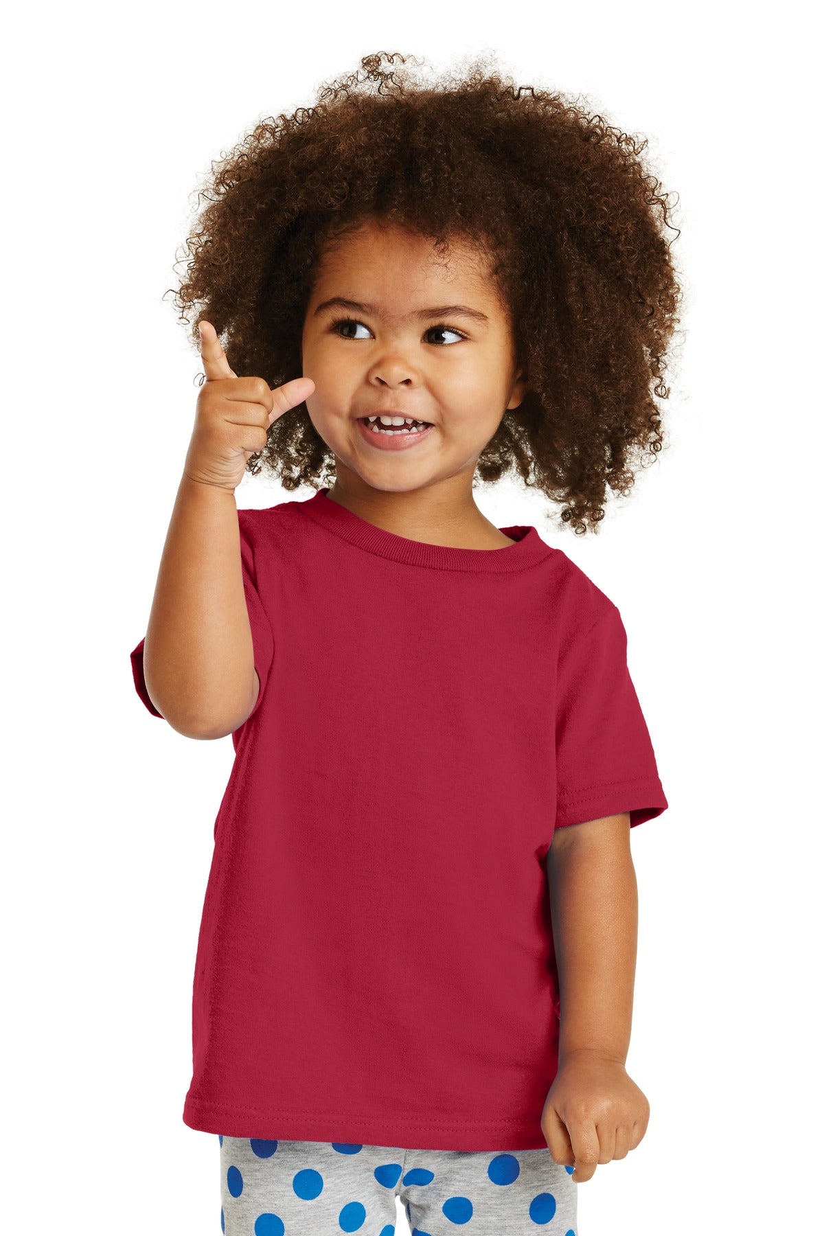 DESIGN CENTER - Port & Company® Toddler Unisex Core Cotton Tee. CAR54T