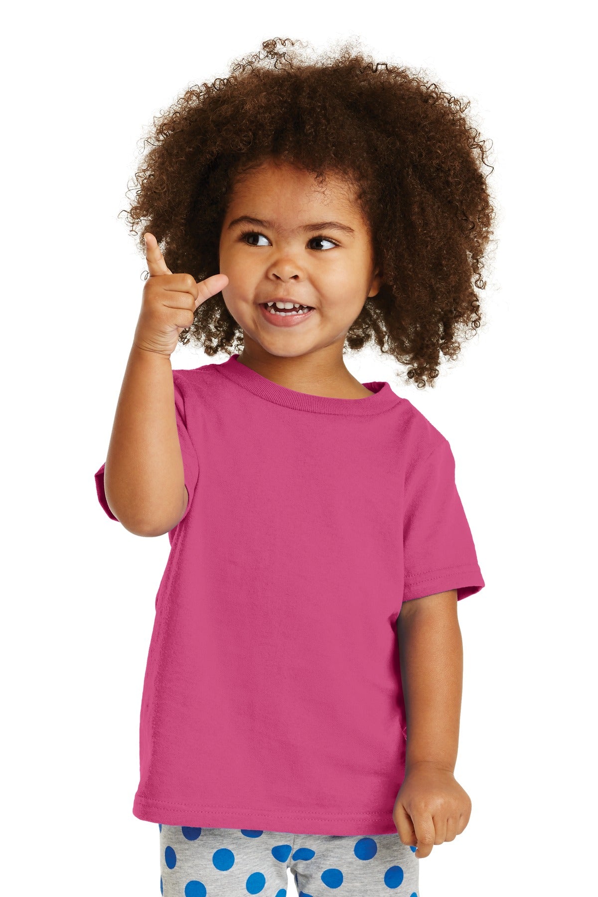 DESIGN CENTER - Port & Company® Toddler Unisex Core Cotton Tee. CAR54T