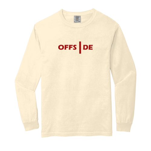 Dallas Texans - Comfort Colors ® Heavyweight Ring Spun Long Sleeve Tee with Offside graphic
