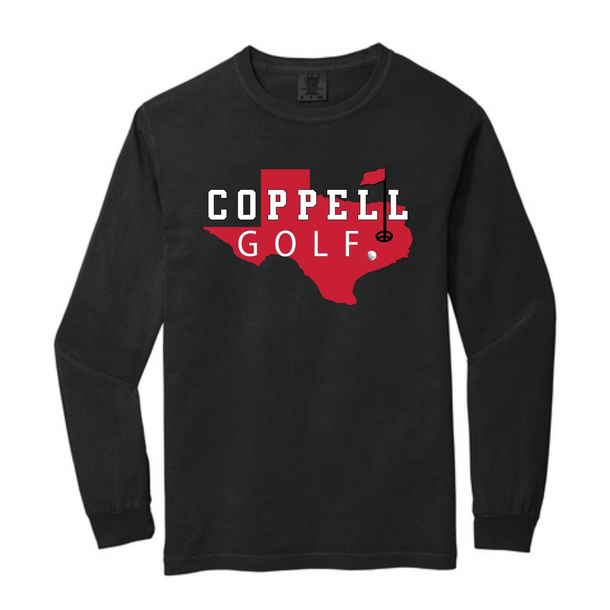 Comfort Colors® Heavyweight Ring Spun Long Sleeve Tee - Coppell Golf