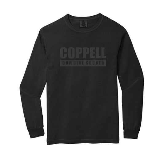Blackout Cowgirls Comfort Color Long Sleeve