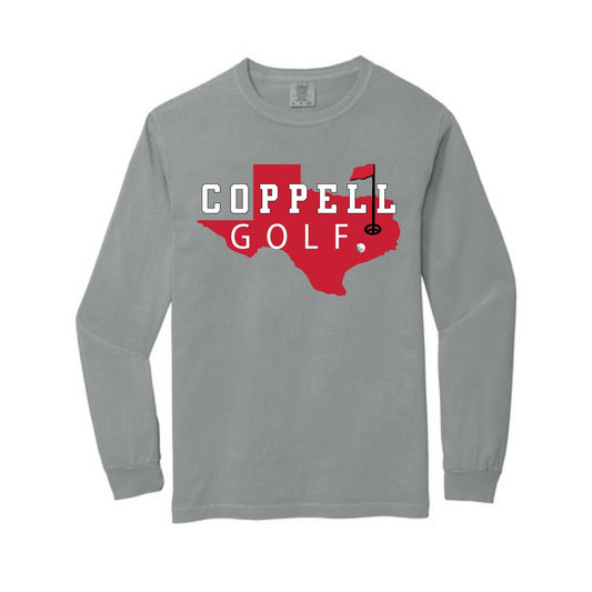 Comfort Colors® Heavyweight Ring Spun Long Sleeve Tee - Coppell Golf