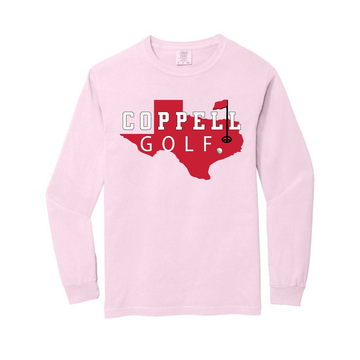 Comfort Colors® Heavyweight Ring Spun Long Sleeve Tee - Coppell Golf