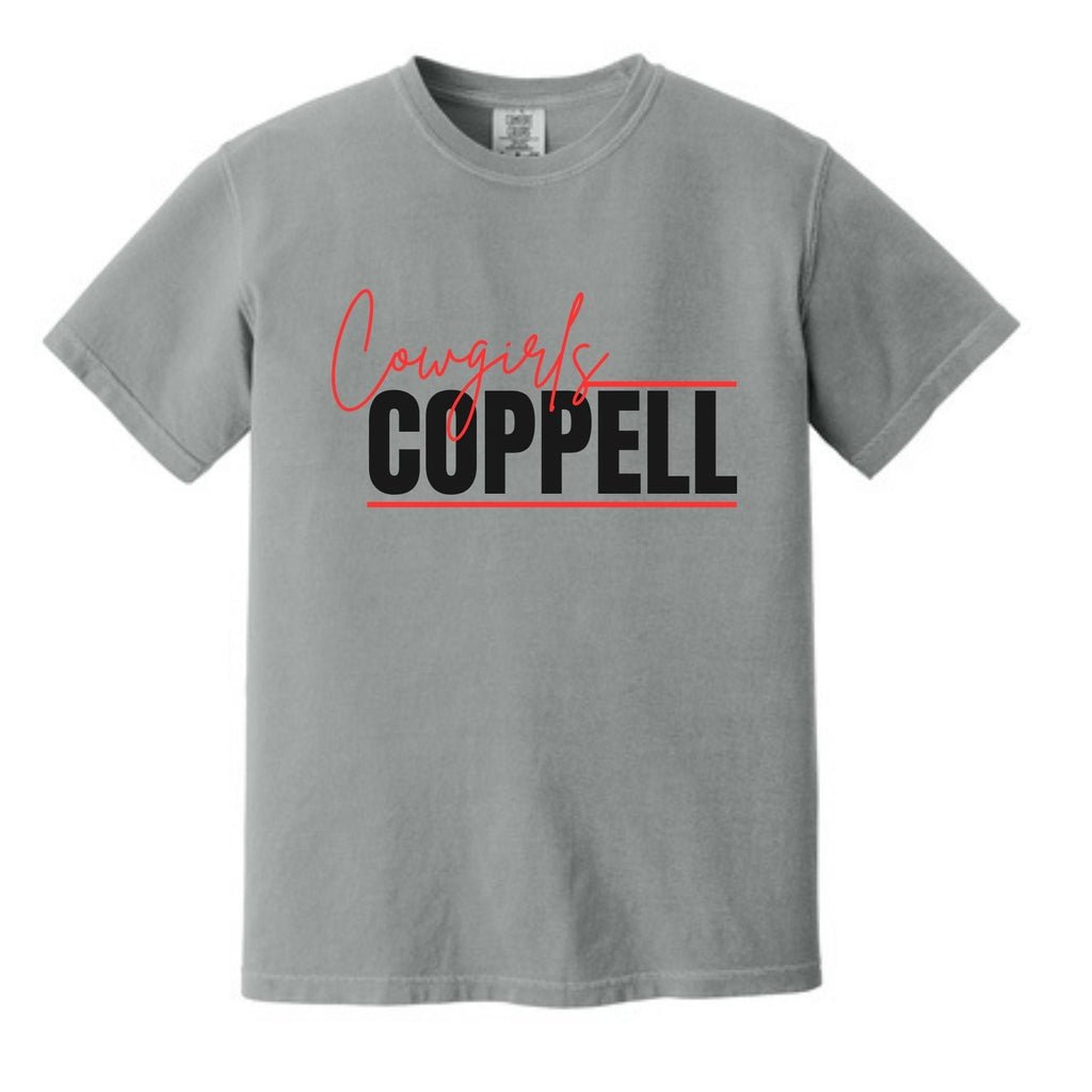 Comfort Colors® Heavyweight Ring Spun Tee - Coppell Cowgirls