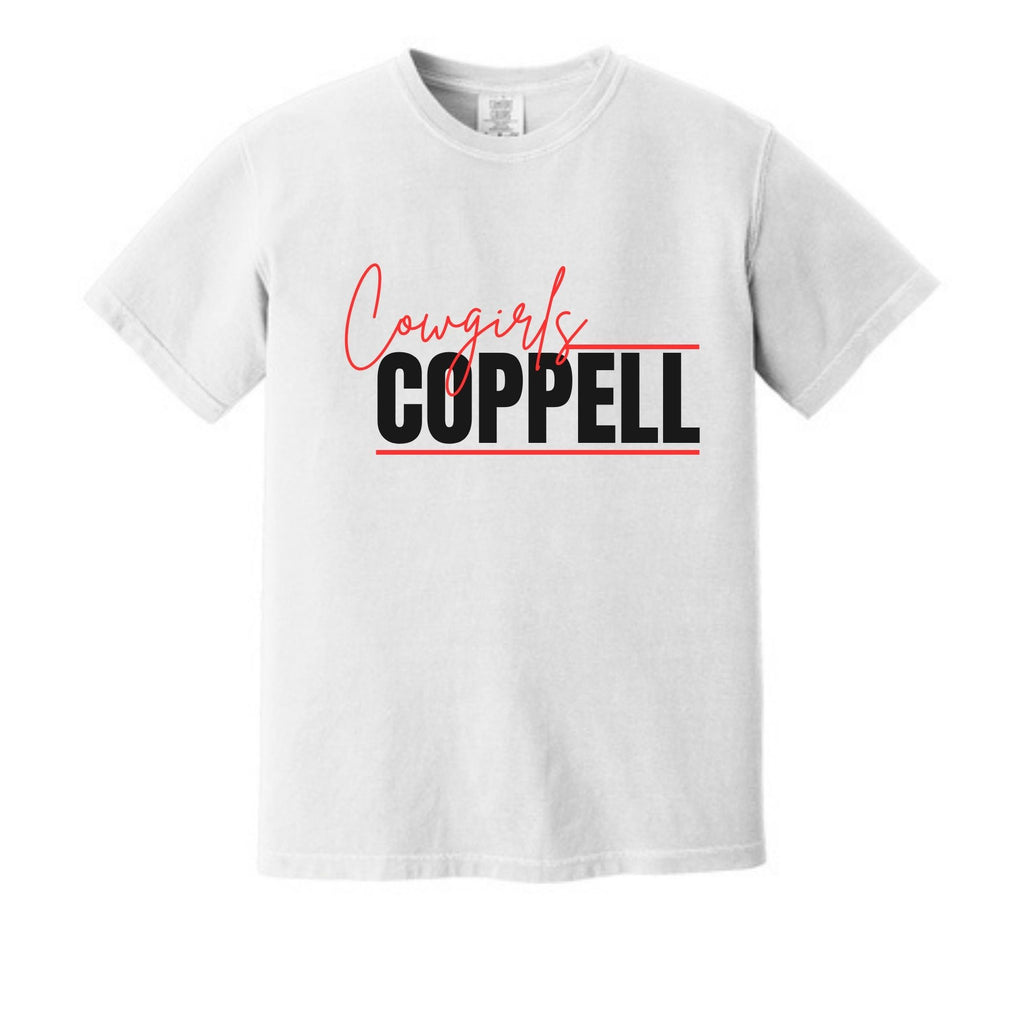 Comfort Colors® Heavyweight Ring Spun Tee - Coppell Cowgirls
