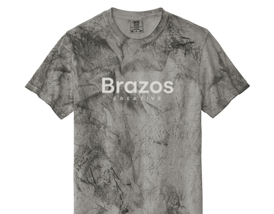 Comfort Colors® Heavyweight Color Blast Tee - Brazos Creative Logo
