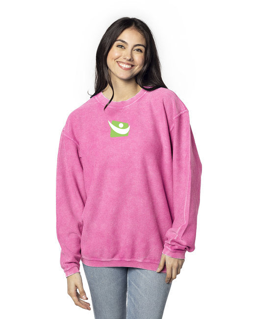 ETS Ladies' Corded Crew Sweatshirt