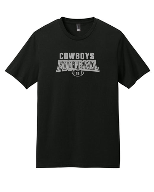 Comfort Colors ® Heavyweight Ring Spun Tee - Personalized Football