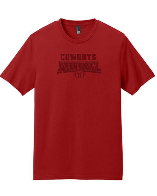 Comfort Colors ® Heavyweight Ring Spun Tee - Personalized Football