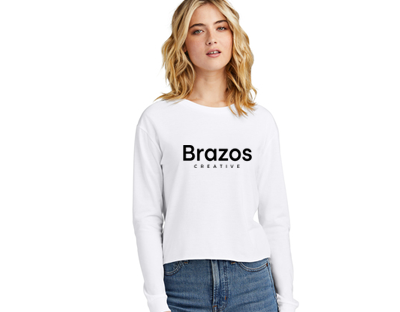 District® Women’s Perfect Tri® Midi Long Sleeve Tee - Brazos Creative Personalized