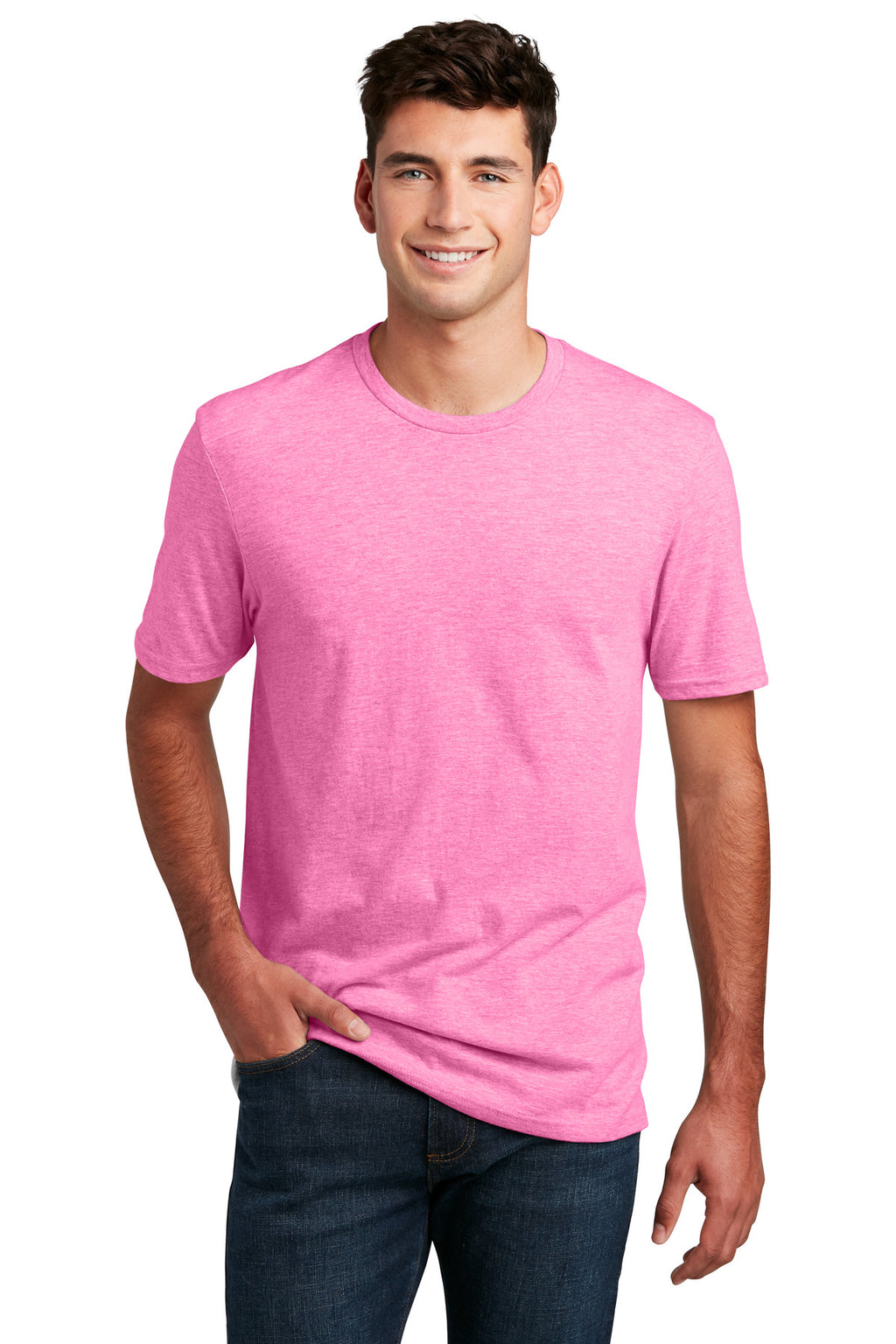 DESIGN CENTER - District® Perfect Blend® CVC Unisex Tee Heather