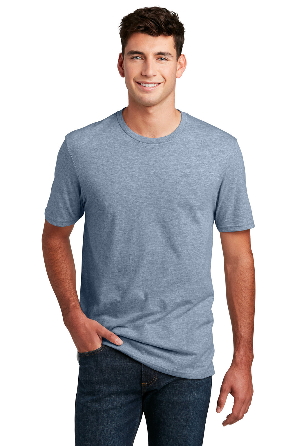 DESIGN CENTER - District® Perfect Blend® CVC Unisex Tee Heather