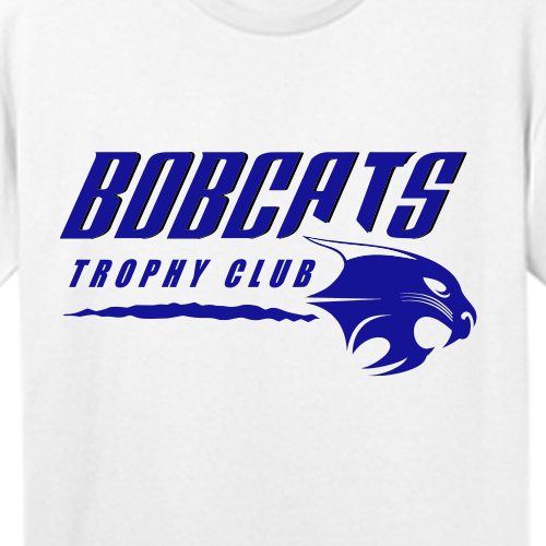 Trophy Club Bobcats - District ® Perfect Weight ® Tee with Trophy Club Bobcats