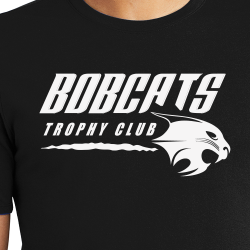 Trophy Club Bobcats - District ® Perfect Weight ® Tee with Trophy Club Bobcats
