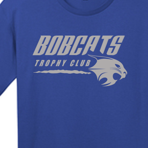 Trophy Club Bobcats - District ® Perfect Weight ® Tee with Trophy Club Bobcats