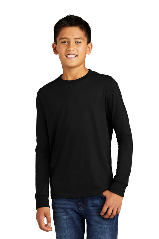 DESIGN CENTER - District® Youth Perfect Tri® Long Sleeve Unisex Tee DT132Y