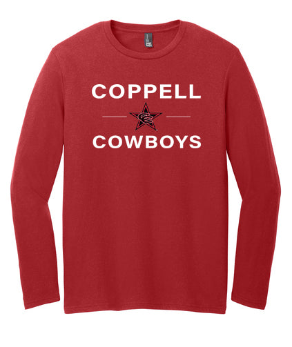 Youth District ® Perfect Tri® Long Sleeve Tee - Coppell-Star-Cowboys