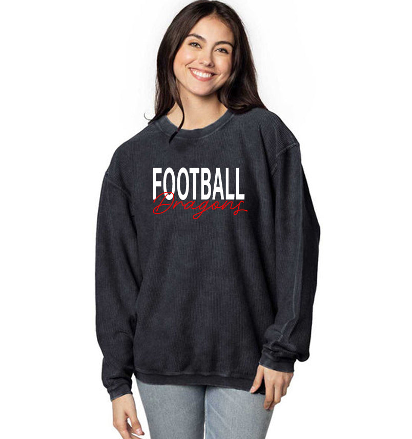 New Arrival - Custom Corded Crew - Football