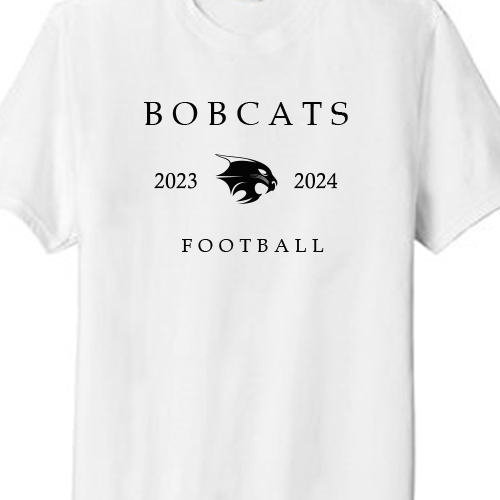 Trophy Club - Comfort Colors ® Heavyweight Ring Spun Tee - Bobcat Graphic II