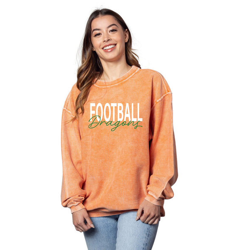 New Arrival - Custom Corded Crew - Football