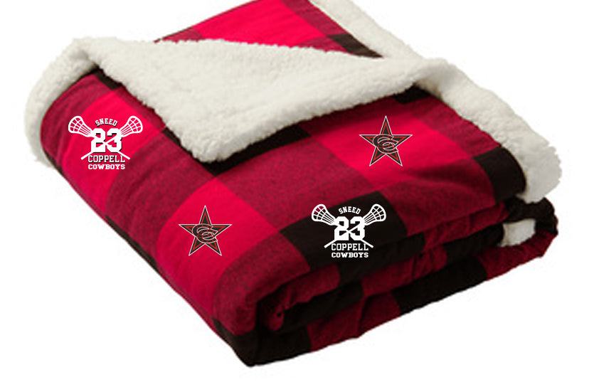 Port Authority ® Flannel Sherpa Blanket