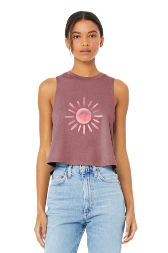 New Arrival - BELLA+CANVAS ® Women’s Racerback Cropped Tank