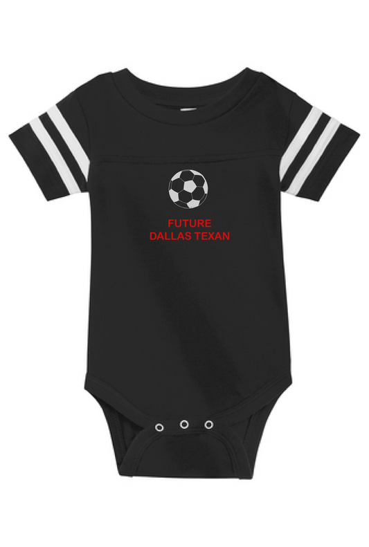 Dallas Texans - Soccer Rabbit Skins™ Infant Football Fine Jersey Bodysuit w/Future Texan logo