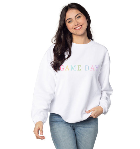 New Arrival - Corded Crew - Game Day Color