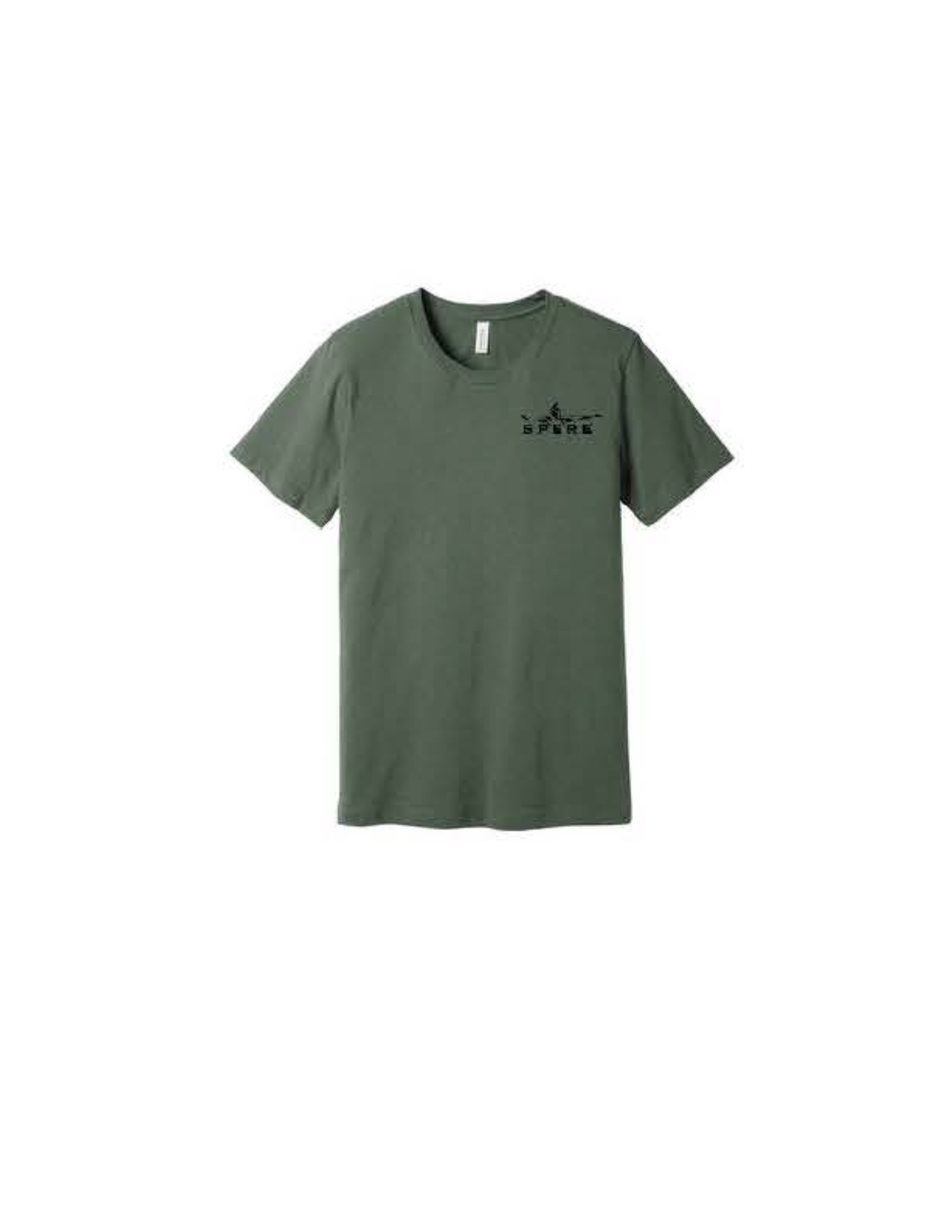 BELLA+CANVAS Unisex Heather CVC - Spere Military Green