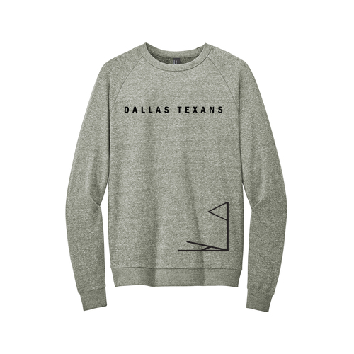 Dallas Texans District® Perfect Tri® Fleece Crewneck Sweatshirt - Graphic Choice