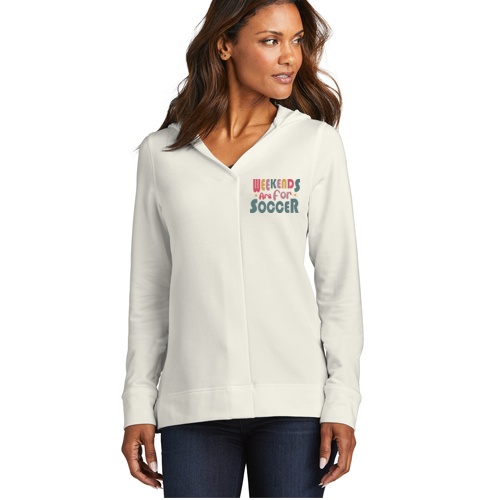 Dallas Texans - Port Authority® Ladies Microterry Pullover Hoodie