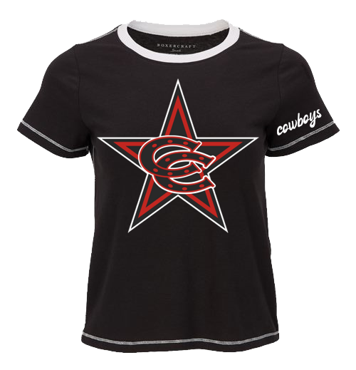 NEW! Boxercraft Women's Contrast Stitch Baby Tee