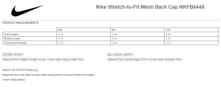 Nike Stretch-to-Fit Mesh Back Cap