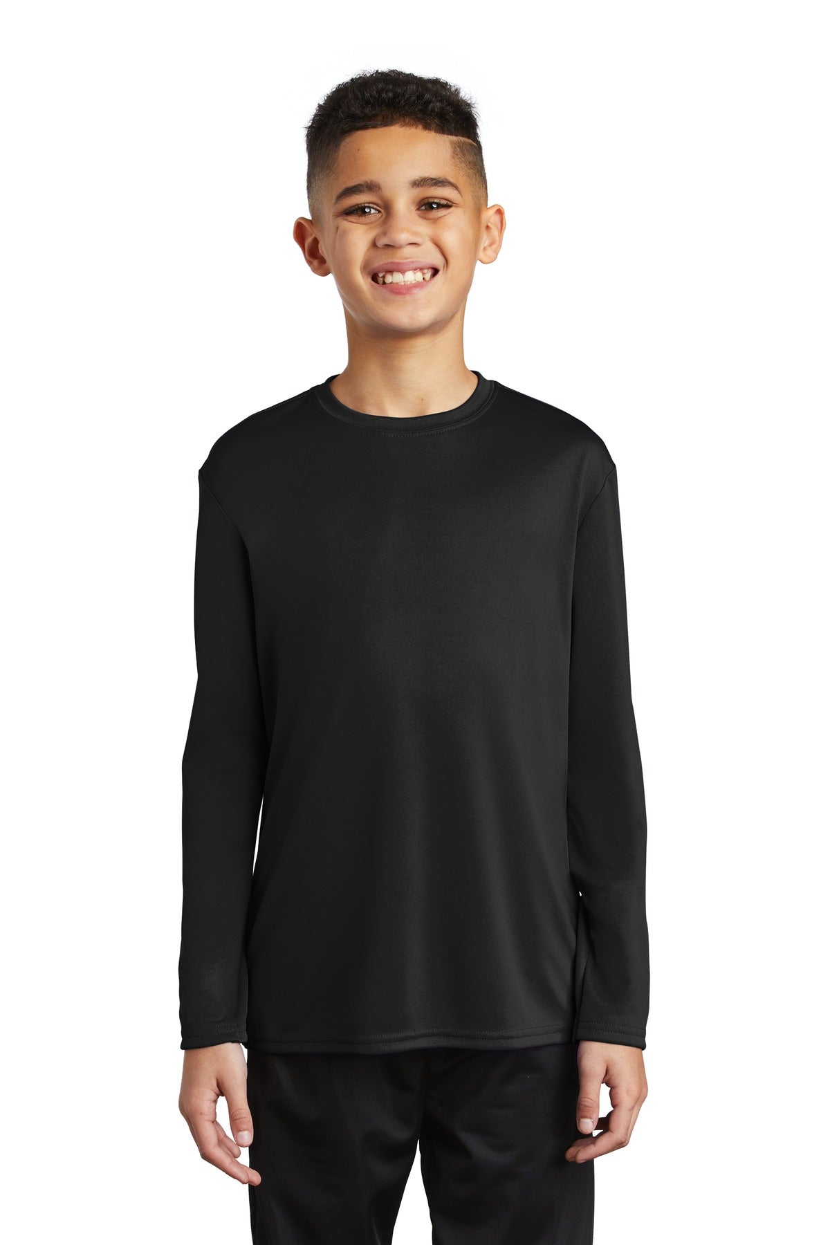 DESIGN CENTER - Port & Company ® Youth Unisex Long Sleeve Performance Tee