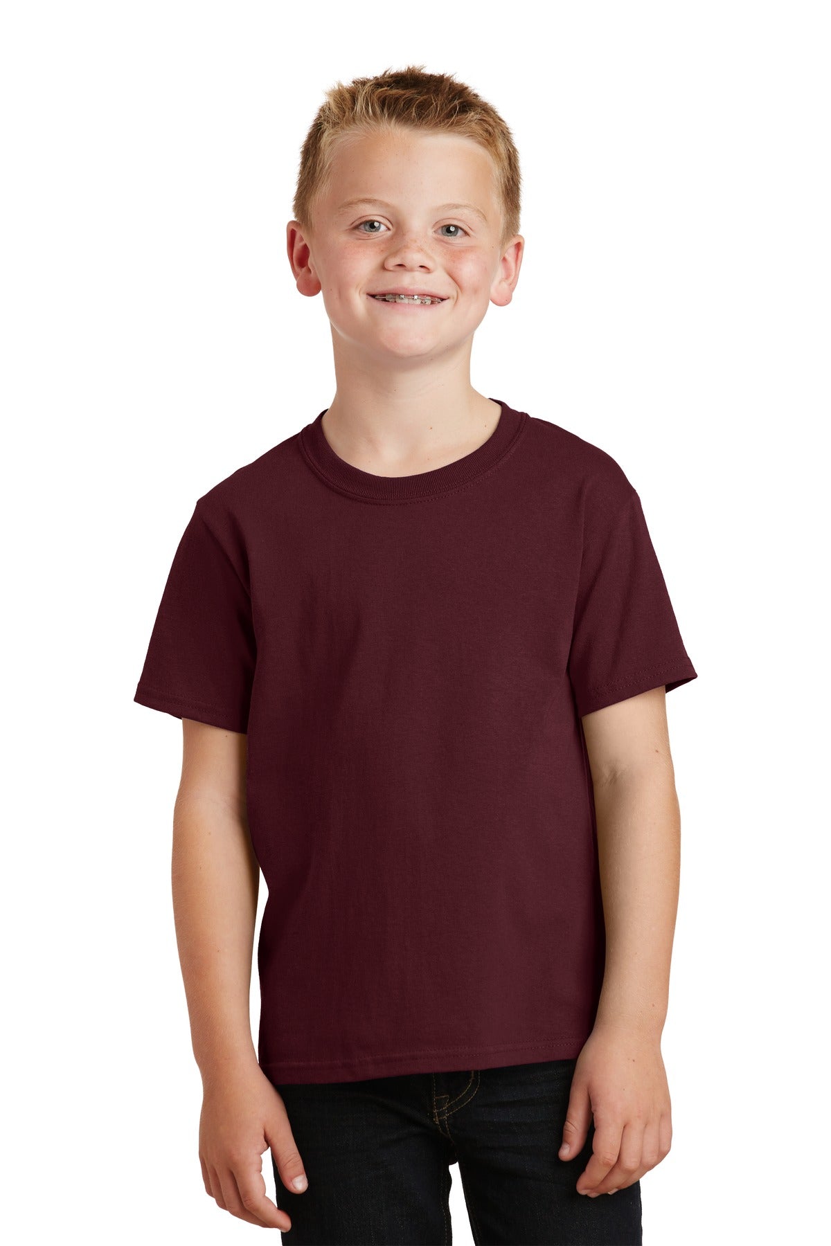 DESIGN CENTER - Port & Company® - Youth Unisex Core Cotton Tee.