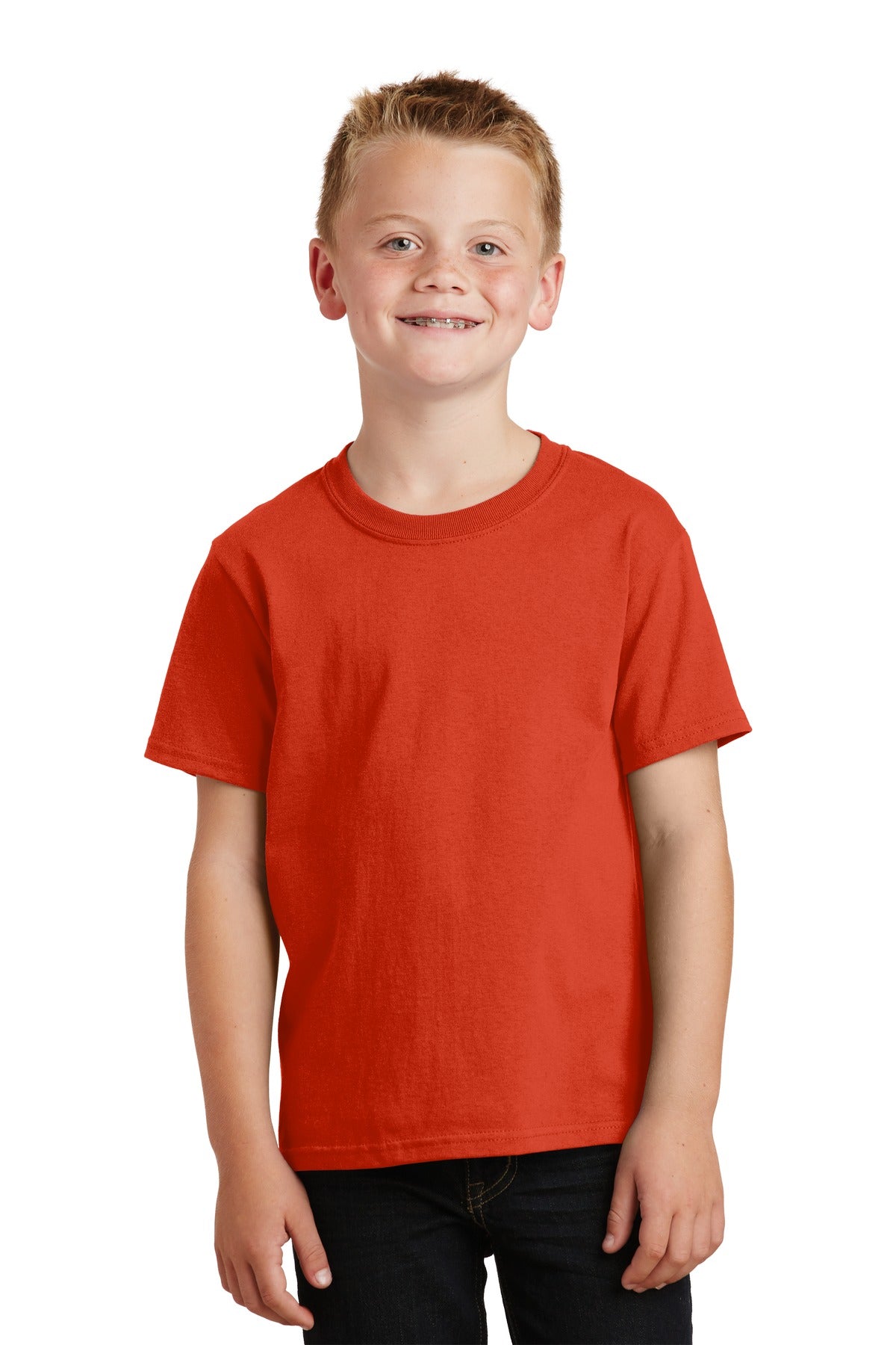 DESIGN CENTER - Port & Company® - Youth Unisex Core Cotton Tee.