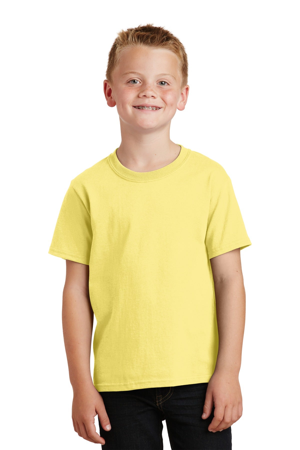 DESIGN CENTER - Port & Company® - Youth Unisex Core Cotton Tee.