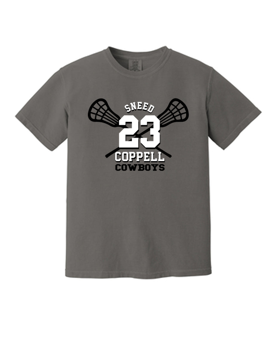 LAX Comfort Colors ® Heavyweight Ring Spun Tee