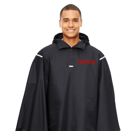 Dallas Texans - Team 365 Adult Zone Protect Packable Poncho with Logo