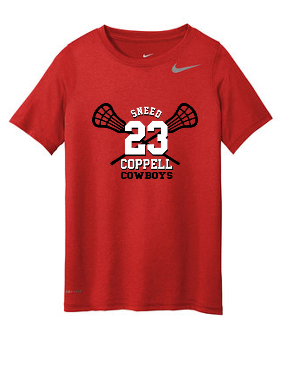 Youth Coppell LAX Nike Youth Legend Tee