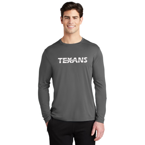 Dallas Texans Sport-Tek ® Posi-UV ® Pro Long Sleeve Tee - Texans extended graphic