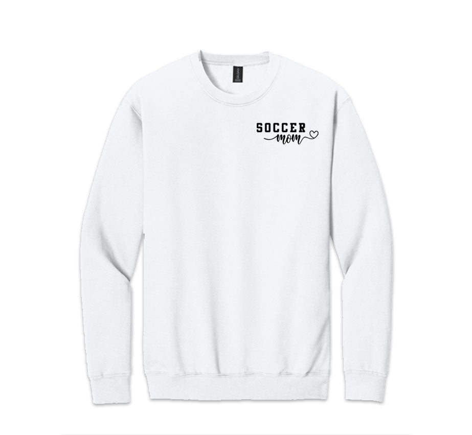Custom Soccer Mom Crewneck Sweatshirt