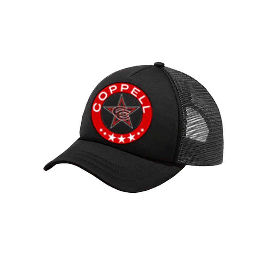 Custom Port Authority ® 5-Panel Twill Foam Trucker Cap